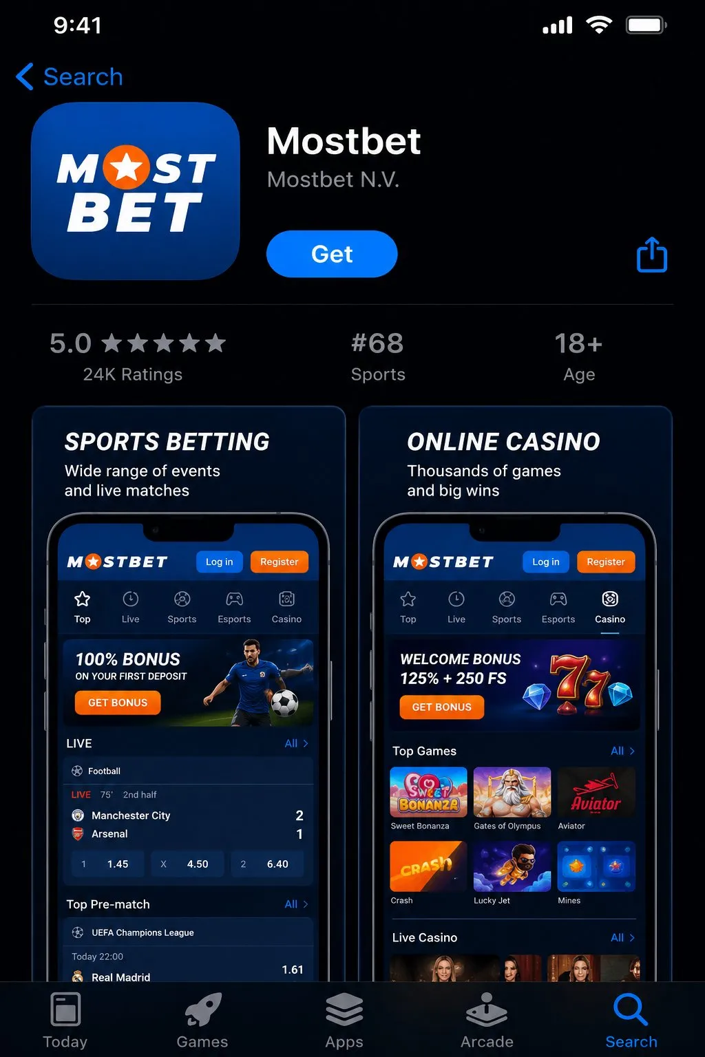 Mostbet app download on iPhone — App Store path and PWA shortcut